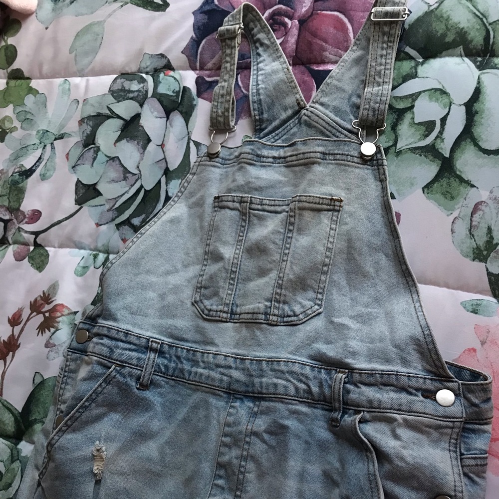 Denim Overalls